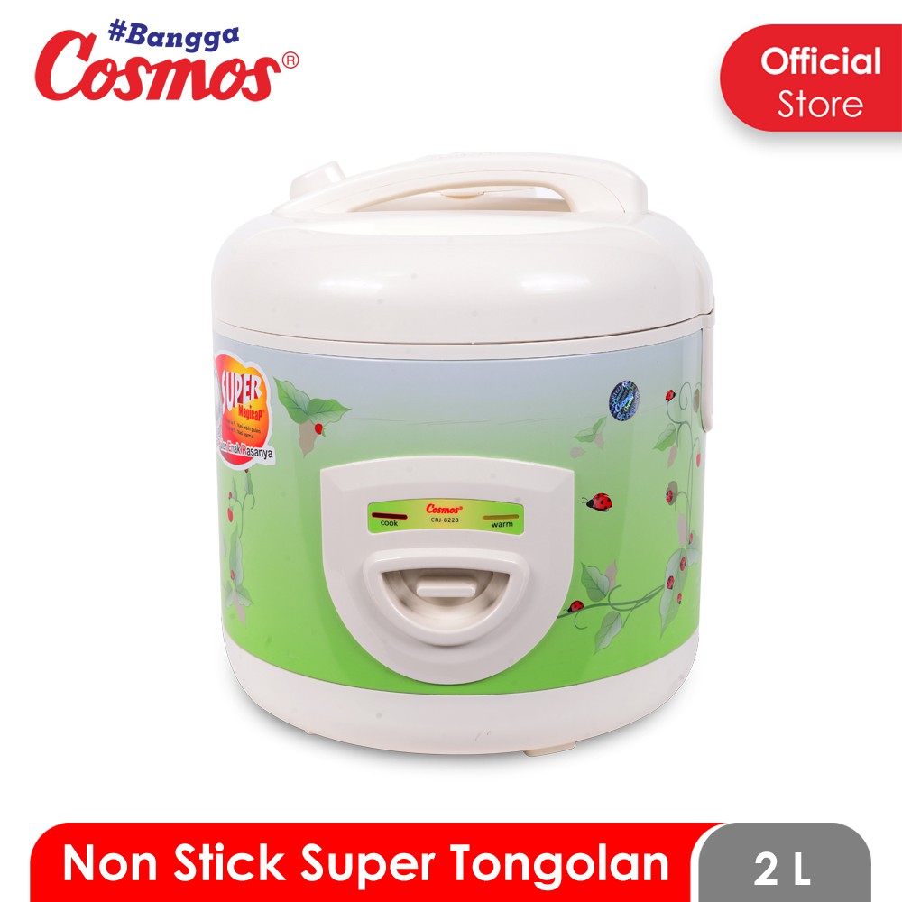 Cosmos Rice Cooker / Magic Com 2 Liter 3...