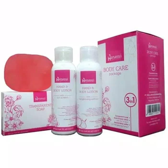 Hanasui Body Care 3 in 1 BPOM Original -...