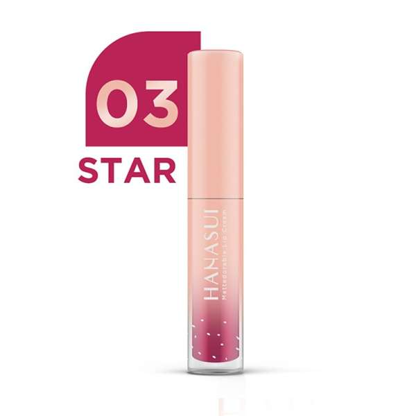 Hanasui Mattedorable Lip Cream 03 Star -...