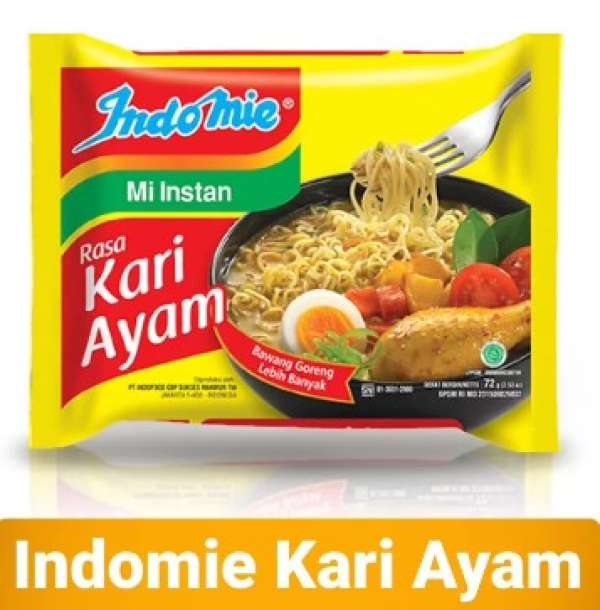 1 Bungkus Indomie Kuah Rasa Kari Ayam 70...