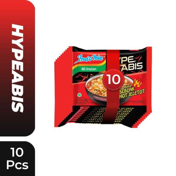 10 Bungkus Indomie Kuah HypeAbis Rasa Se...