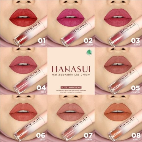 HANASUI MATTEDORABLE LIPCREAM NO. 07 SPA...