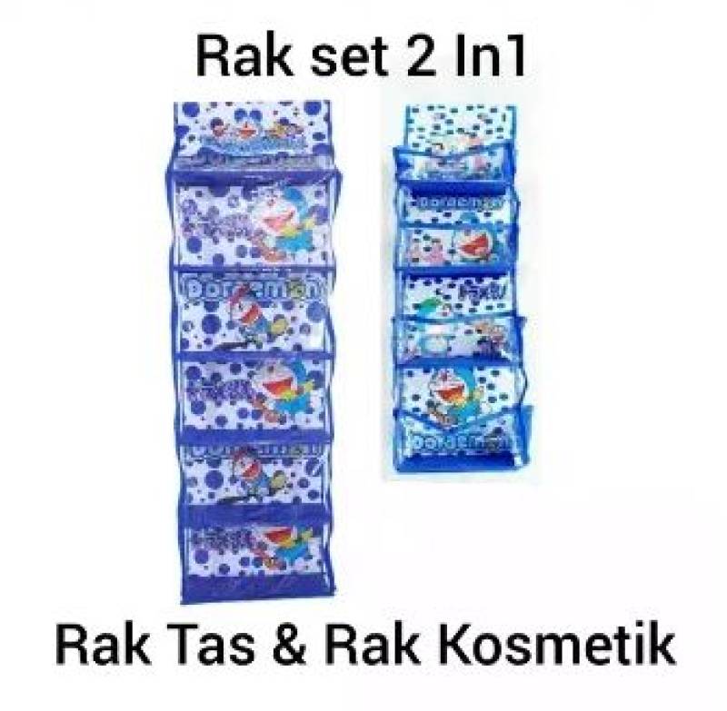 Paket Hemat 2 in 1 Rak Tas + Rak Kosmeti...