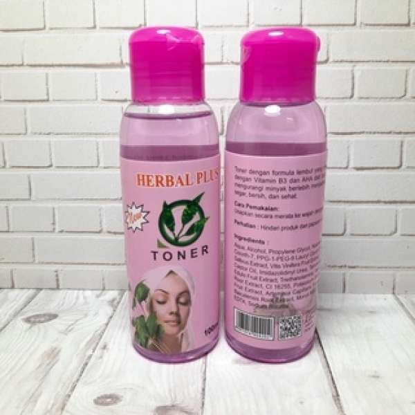 Toner herbal plus 100ml - Harga Grosir T...