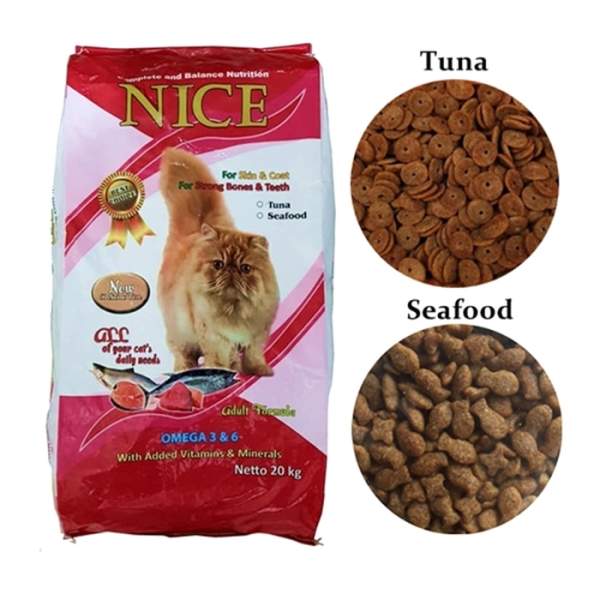 [OS] Makanan kucing Nice repack 1kg Orig...