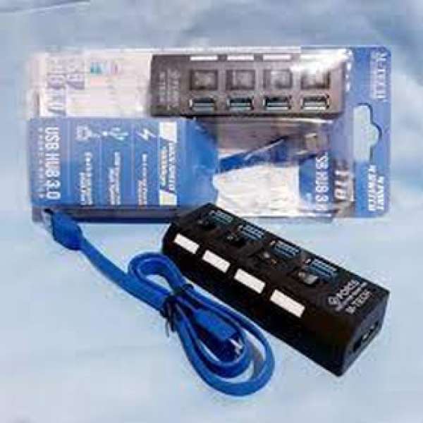 USB HUB 4 Port 3.0 Kabel 1.2M - Harga Gr...