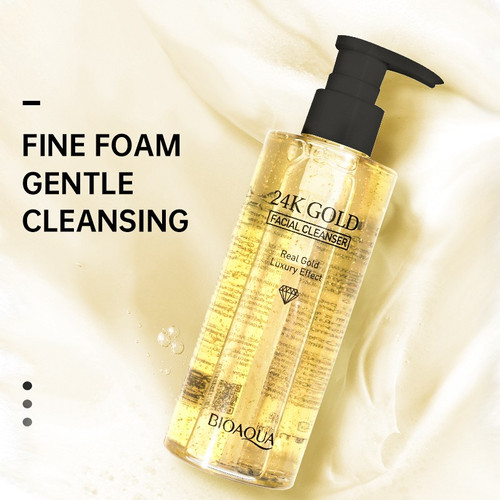 【BPOM】BIOAQUA 24K Gold Facial Cleans...