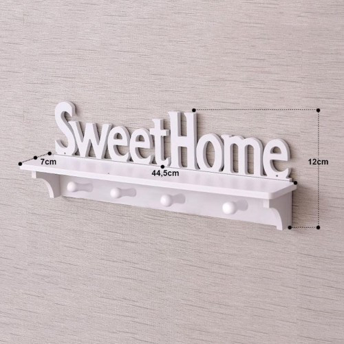 Rak Dinding Sweethome Sweet Home Vintage...