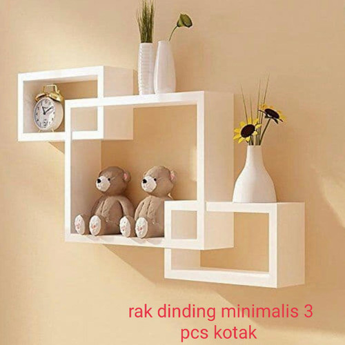 ⫷DJA⫸ Rak dinding minimalis 3 pcs ko...