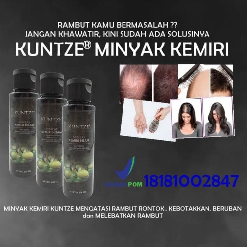 KUNTZE MINYAK KEMIRI HITAM ORIGINAL BPOM...