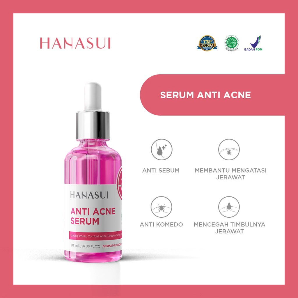 -HANASUI- Original Serum Anti Acne Pink ...