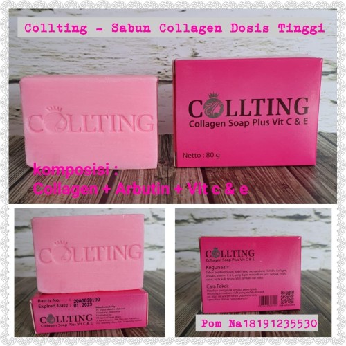 Sabun COLLTING - sabun Collagen dosis ti...