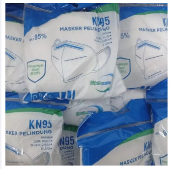 *15 Buah* MASKER KN95 5 PLY MEDiOCARE De...