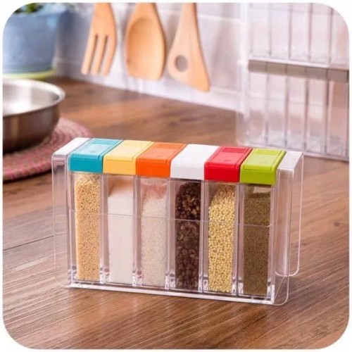 Tempat Rak Bumbu 6 in 1 / Seasoning Set ...