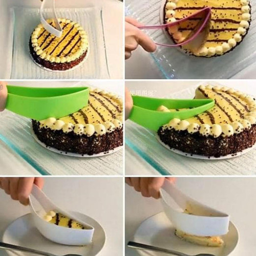 Alat pemotong pengangkat kue cake tart -...