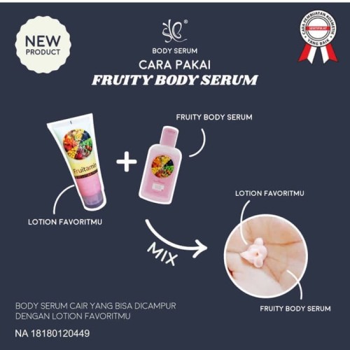 『Cashback』WATER BODY SERUM FRUITAMIN...