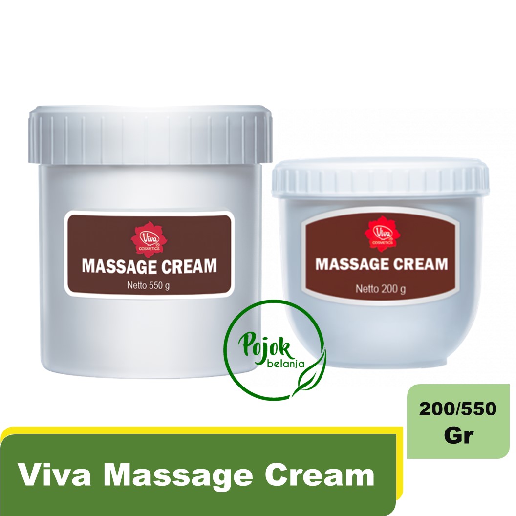 VIVA Massage Cream 200gr & 550gr / Krim ...