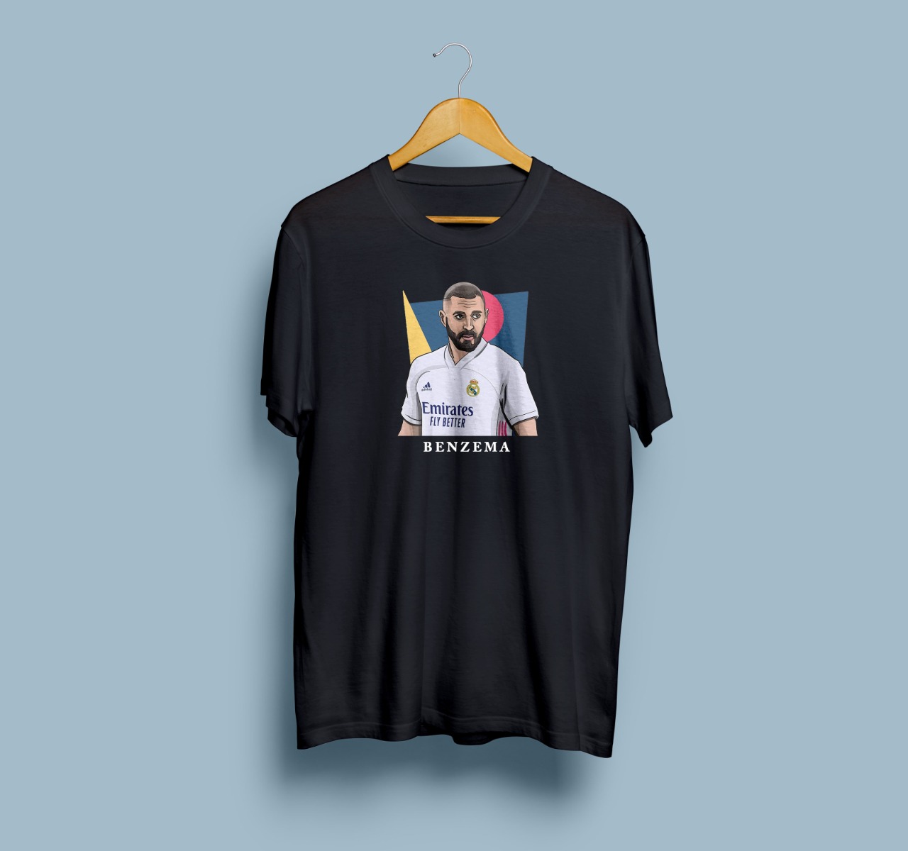 Kaos Distro Fans Benzema Real Madrid FC ...