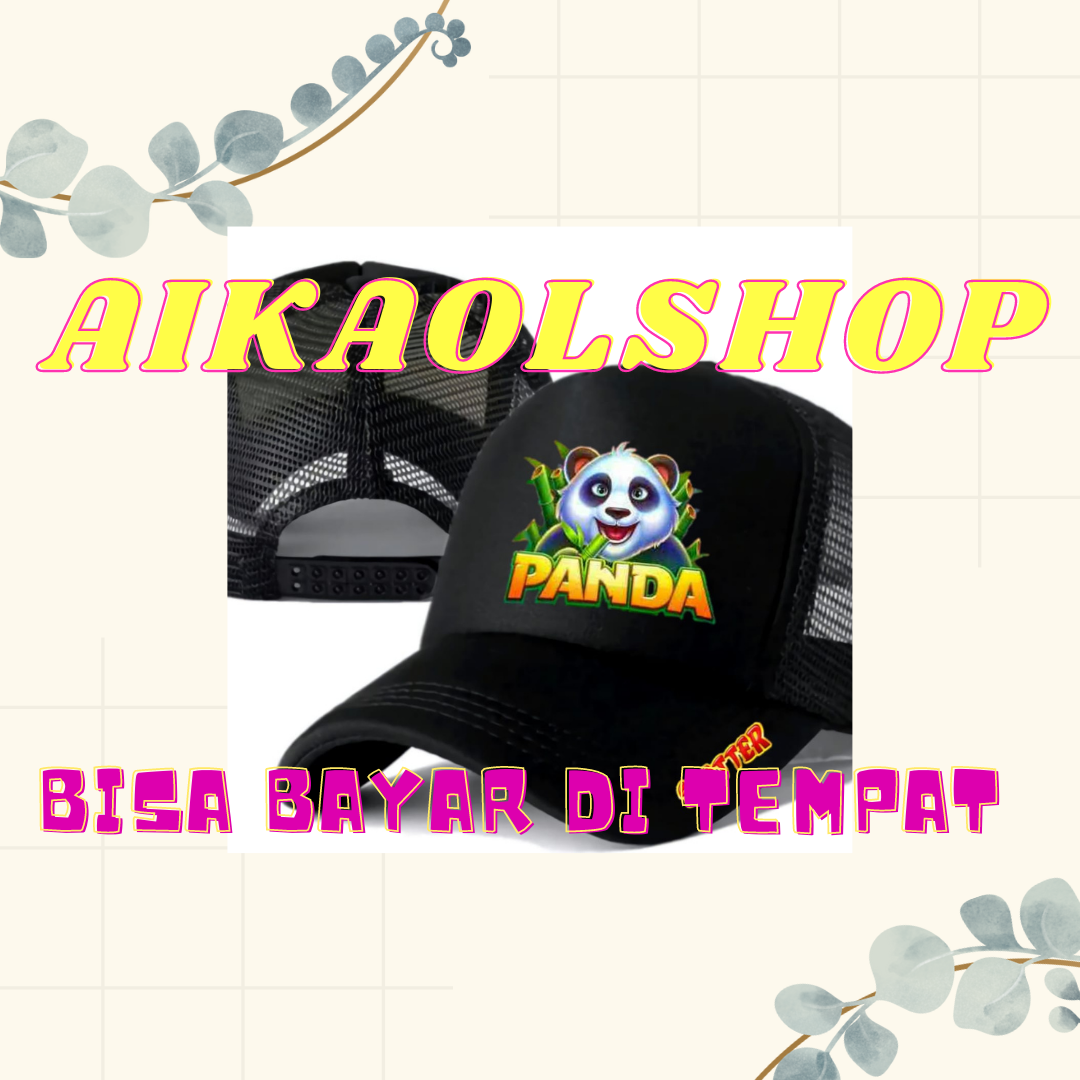 Snapback Topi trucker Jaring SCOOTER PAN...