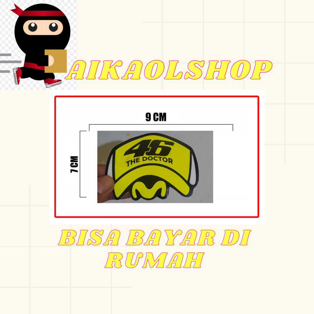 (Aika Olshop) COD Cutting Stiker Motor M...