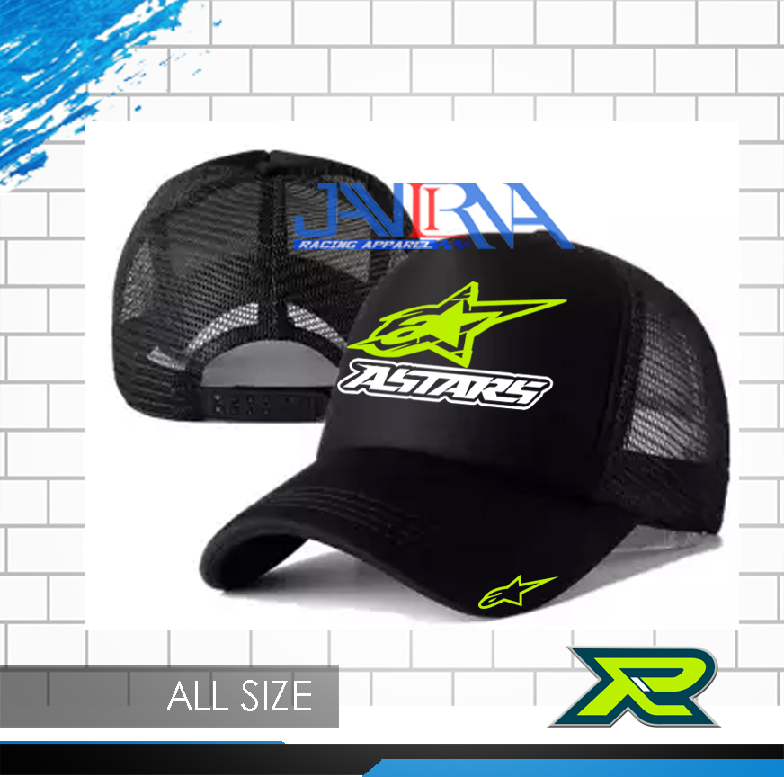 Topi Trucker Snapback Jaring Alpinestar ...