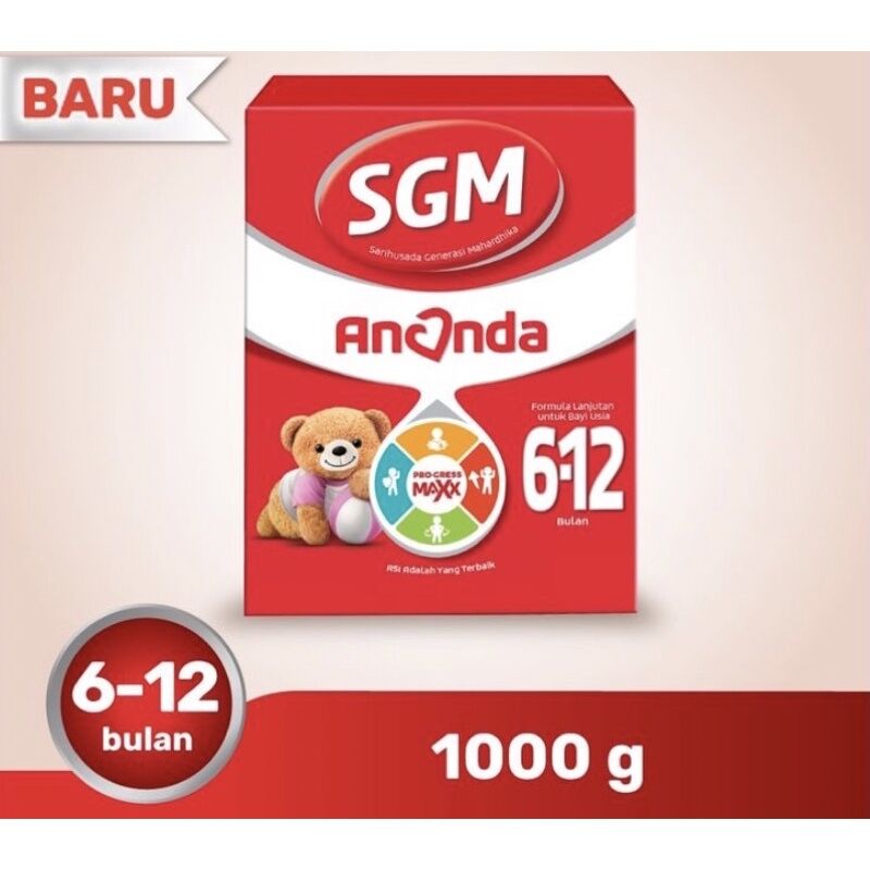 SGM Ananda 2 Susu Formula Bayi 1000 gr 6...