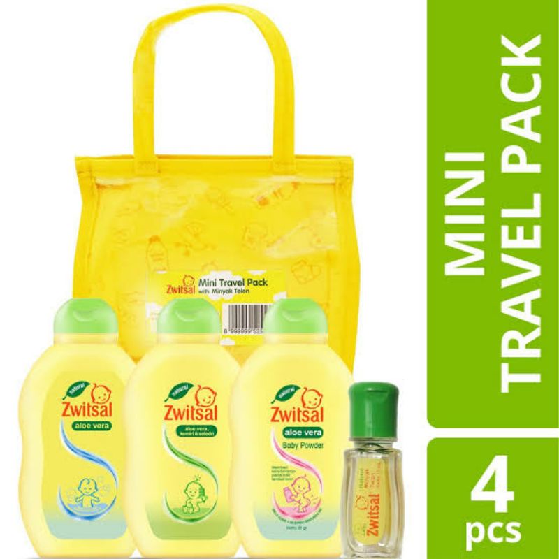 [PROMO] ZWITSAL MINI TRAVEL PACK ISI 4 P...