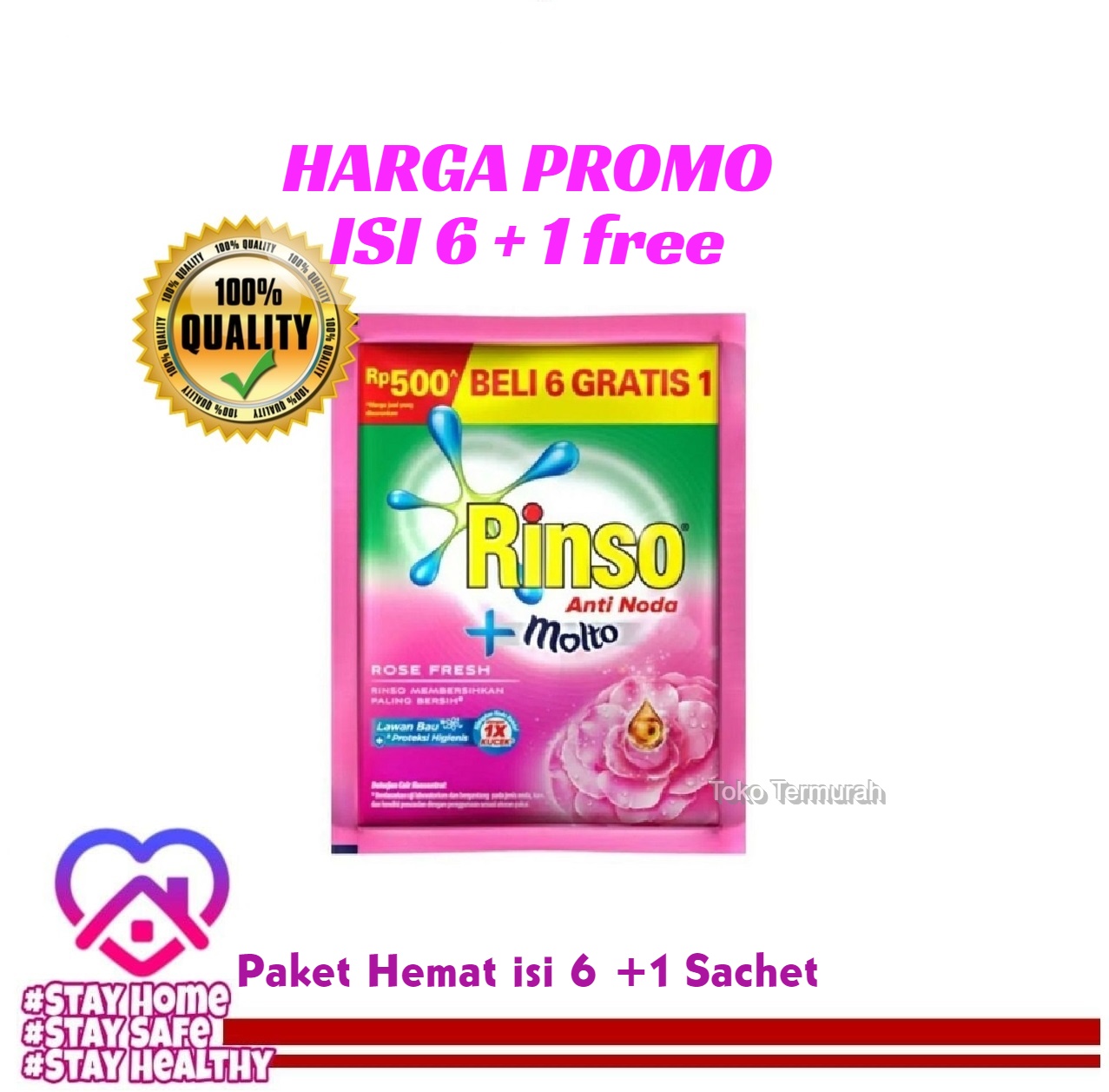 [ PROMO ] Rinso Molto Cair Sachet Liquid...