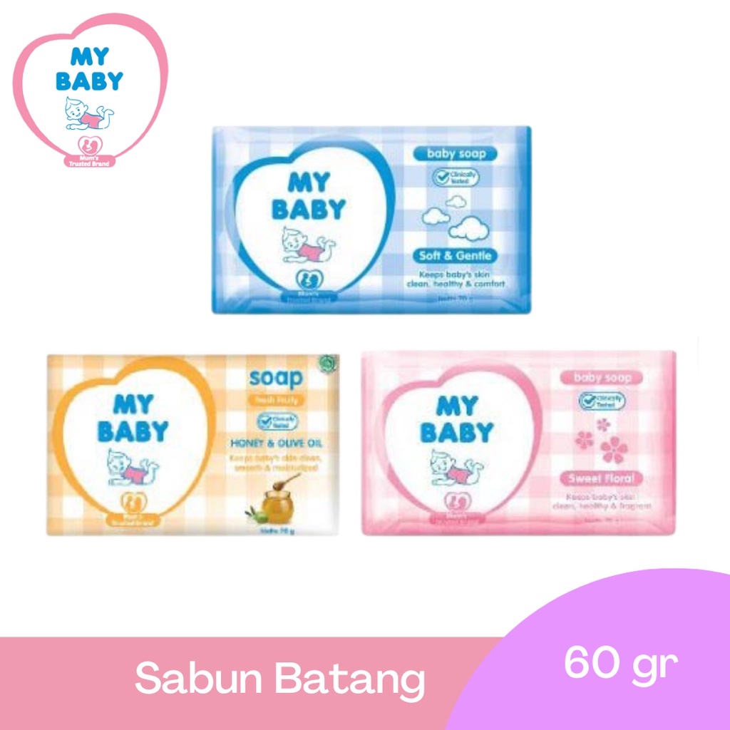 My Baby Soap Bar - 60g ( Sabun Mandi Bab...