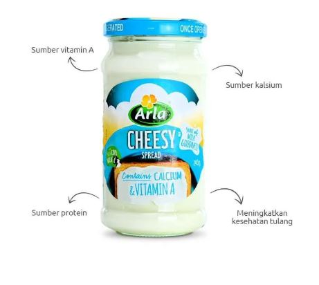 KEJU ARLA CHEESE ARLA 140GRAM