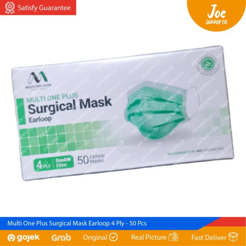 Masker Multi One Plus Masker 4 Ply Earlo...