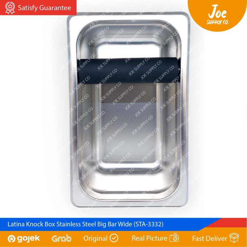 Knock Box Stainless Steel Big Bar Wide L...