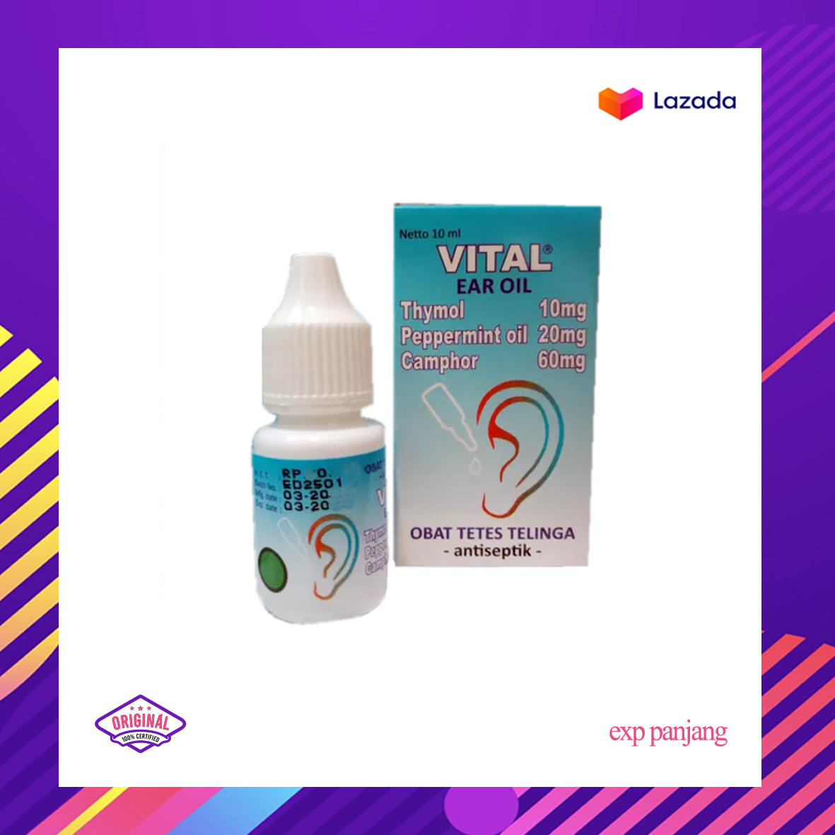 Vital Ear Drops 10 ml