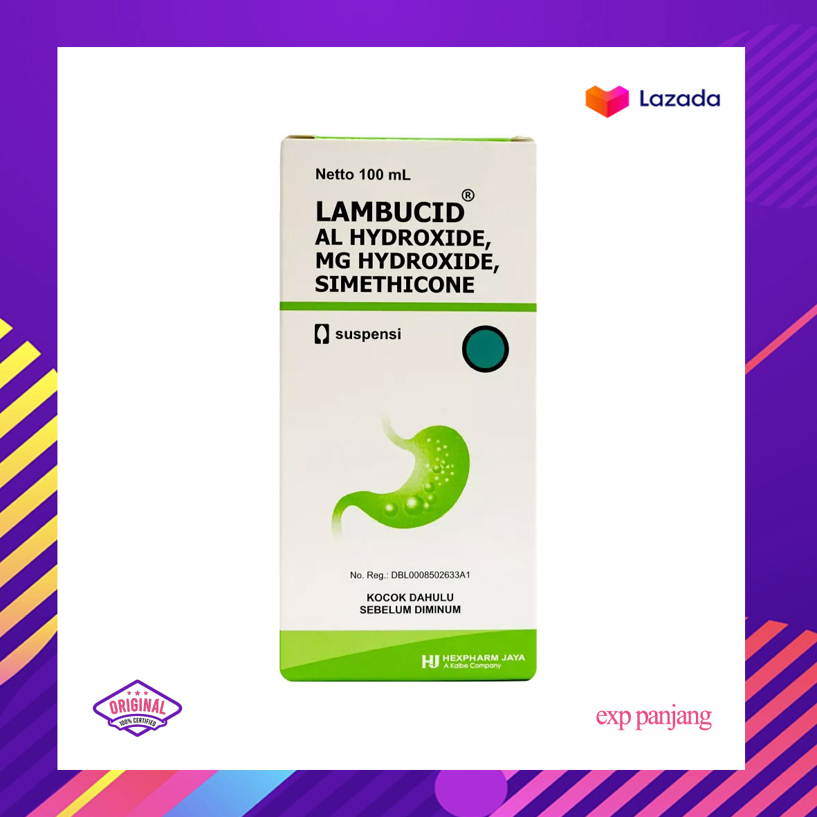 Lambucid sirup 100ml