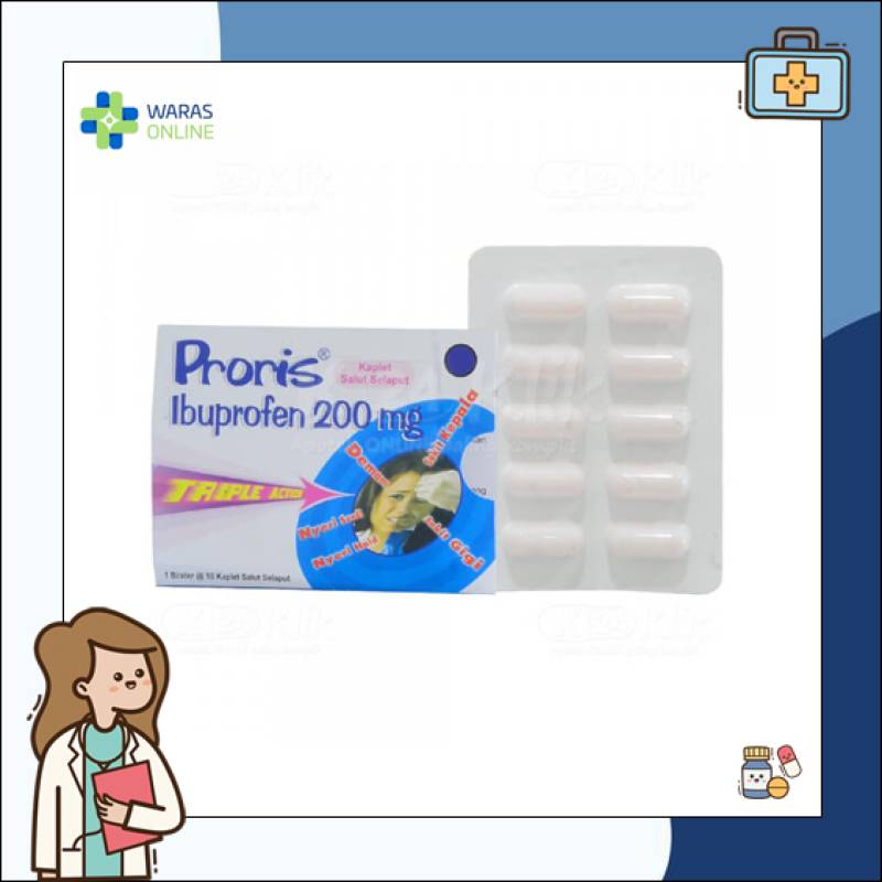 Proris 200mg Tablet (per Strip)