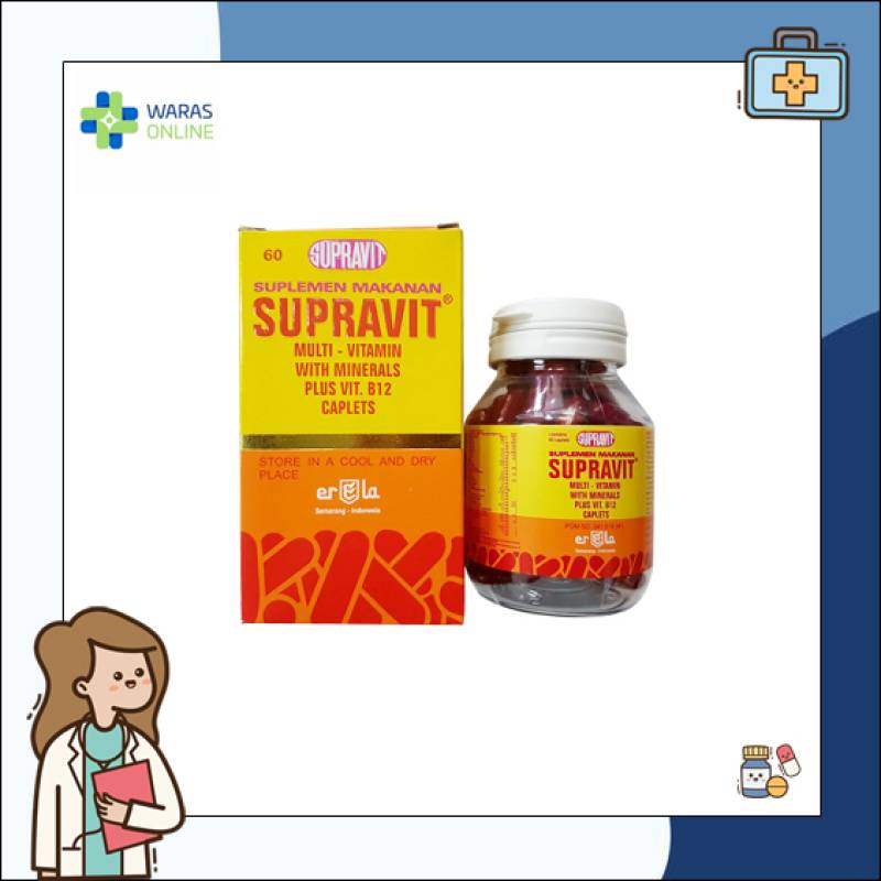 Supravit Multivitamin & mineral- 60 Kaps...