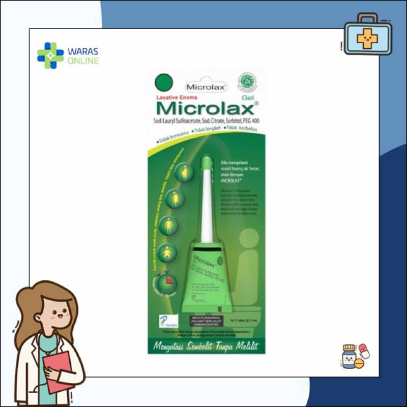 Microlax supp 5ml (obat pencahar untuk m...