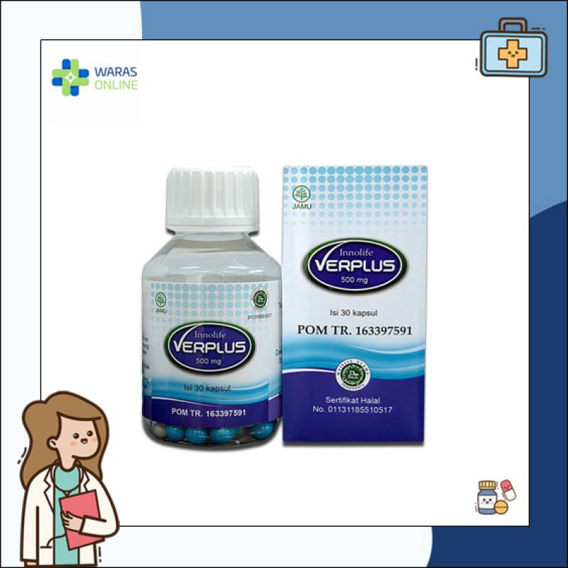 Verplus  ( capsul cacing ) - isi 30