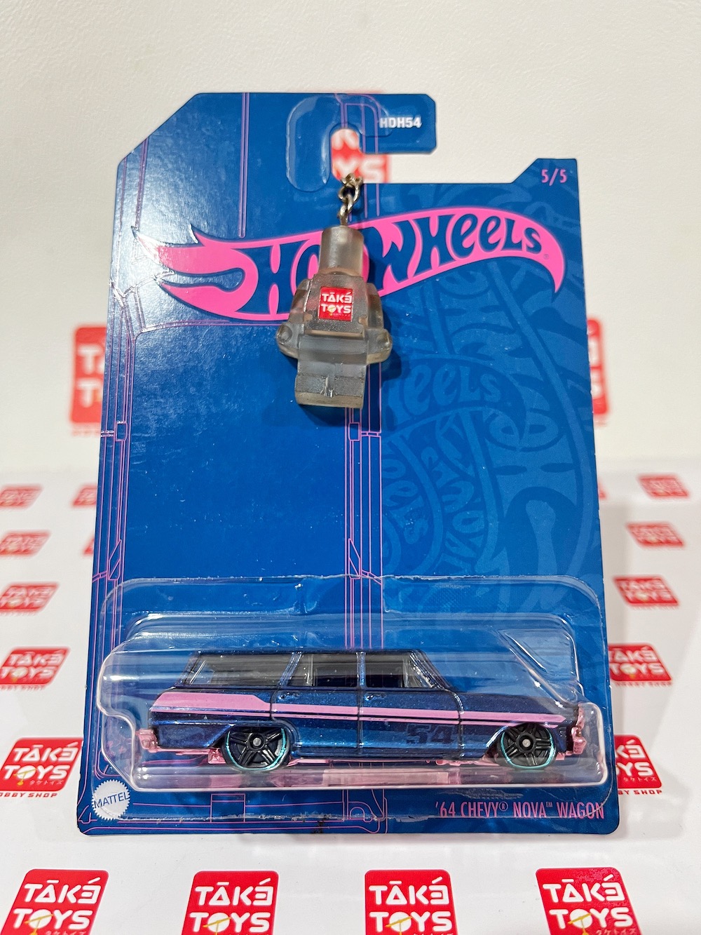 Hot Wheels 54th Anniversary Blue and Pin...