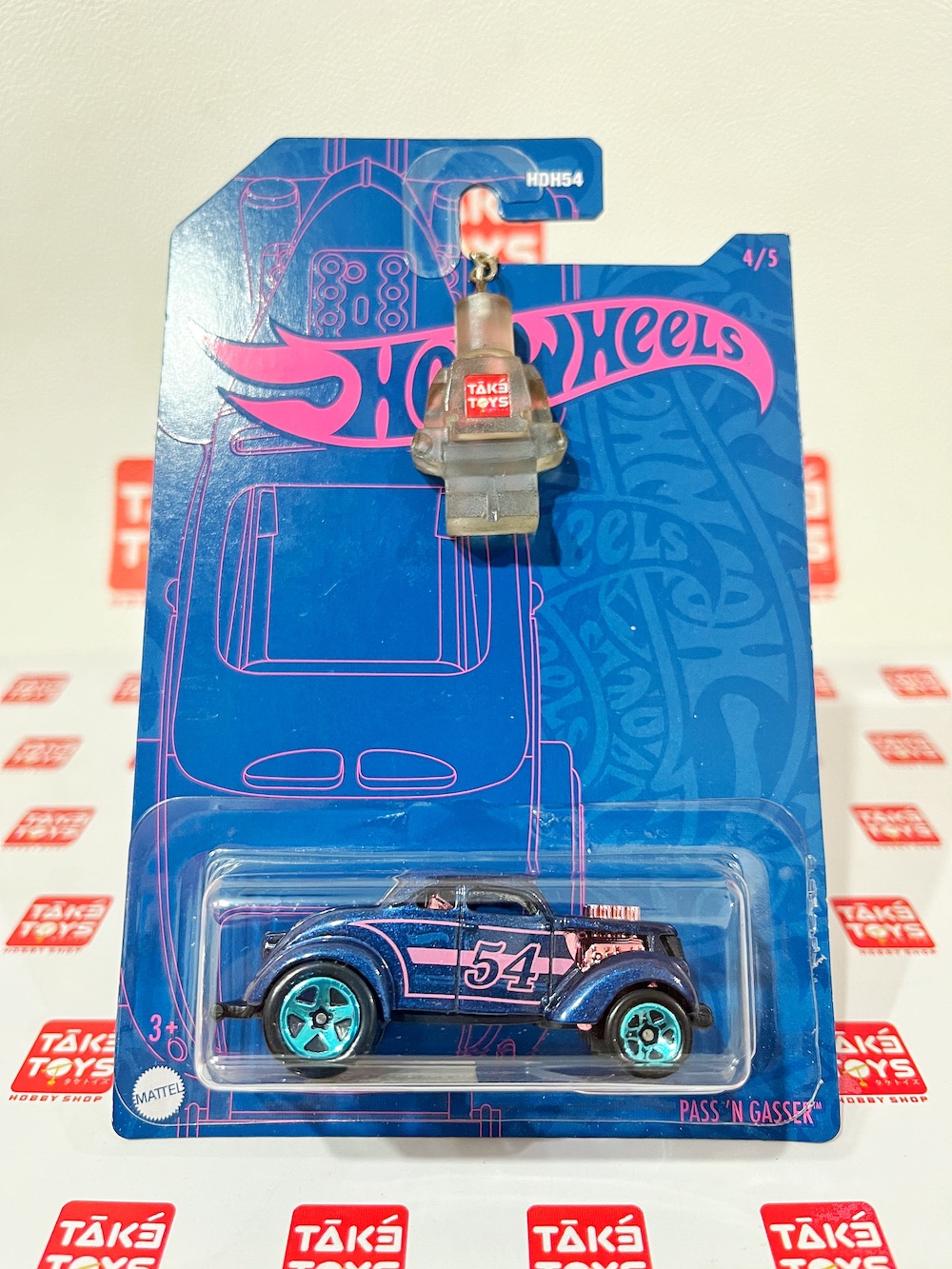 Hot Wheels 54th Anniversary Blue and Pin...