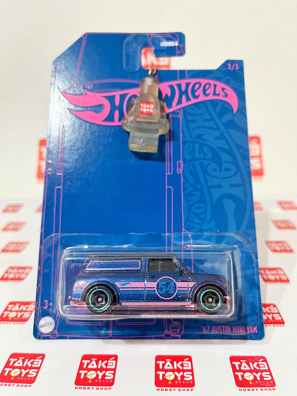 Hot Wheels 54th Anniversary Blue and Pin...